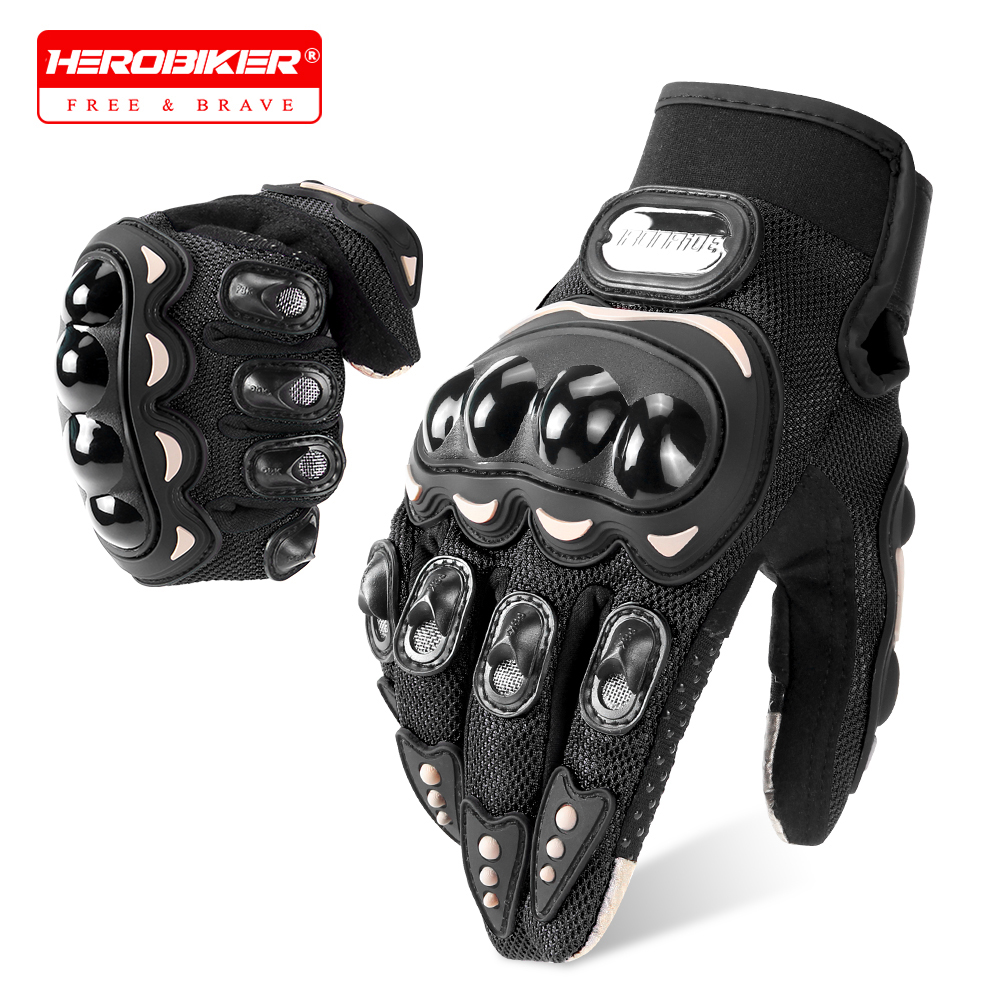 Motorcycle Glove Knuckle - Men Summer Motorcycle Gloves Hard Knuckle