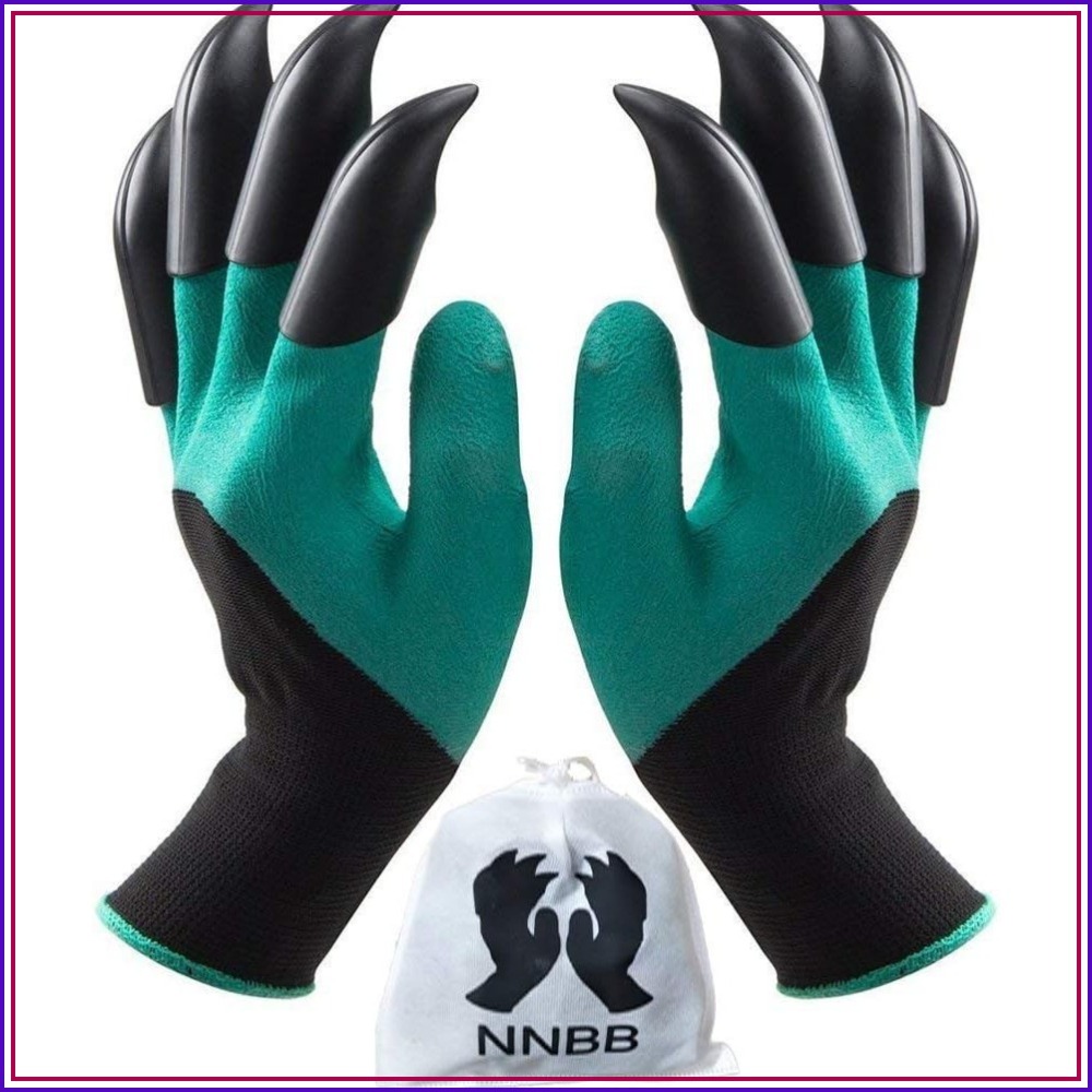 Gardening Glove Waterproof - Garden Gloves with Fingertips Claws for
