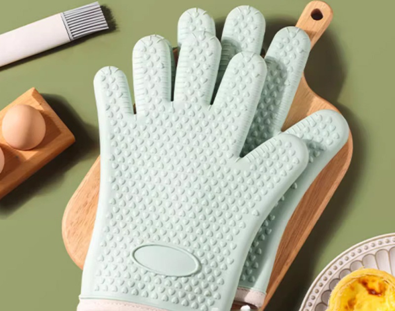 Non-slip Silicone Oven Mitts w - Oven Mitt Silicone avis et prix