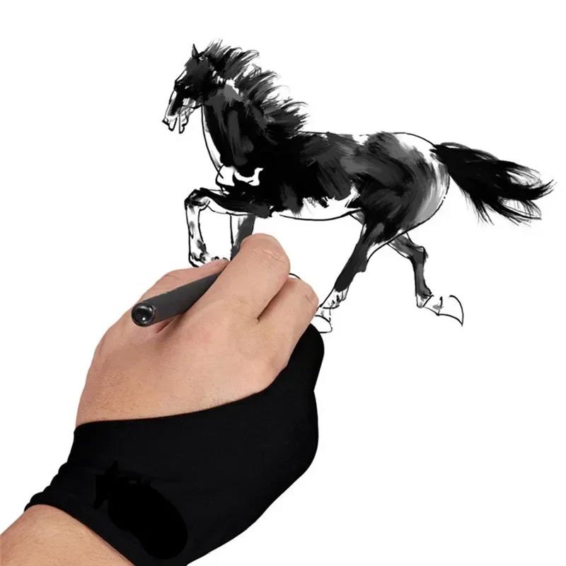 S/M/L Two-Finger Drawing Glove - Touchscreen Glove Capacitive avis et prix