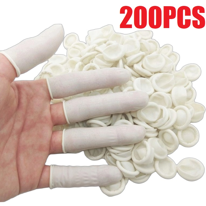 100/200PCS Powder Free Anti-Sl - Latex Disposable Glove avis et prix