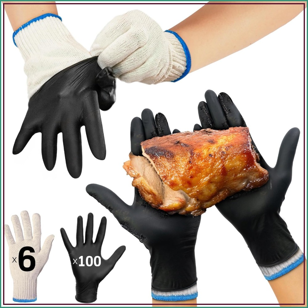 Dual-Layer BBQ Gloves - Heat R - Heat Resistant Glove avis et prix