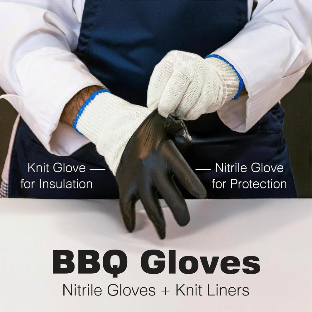 Dual-Layer BBQ Gloves - Heat R - Heat Resistant Glove avis et prix