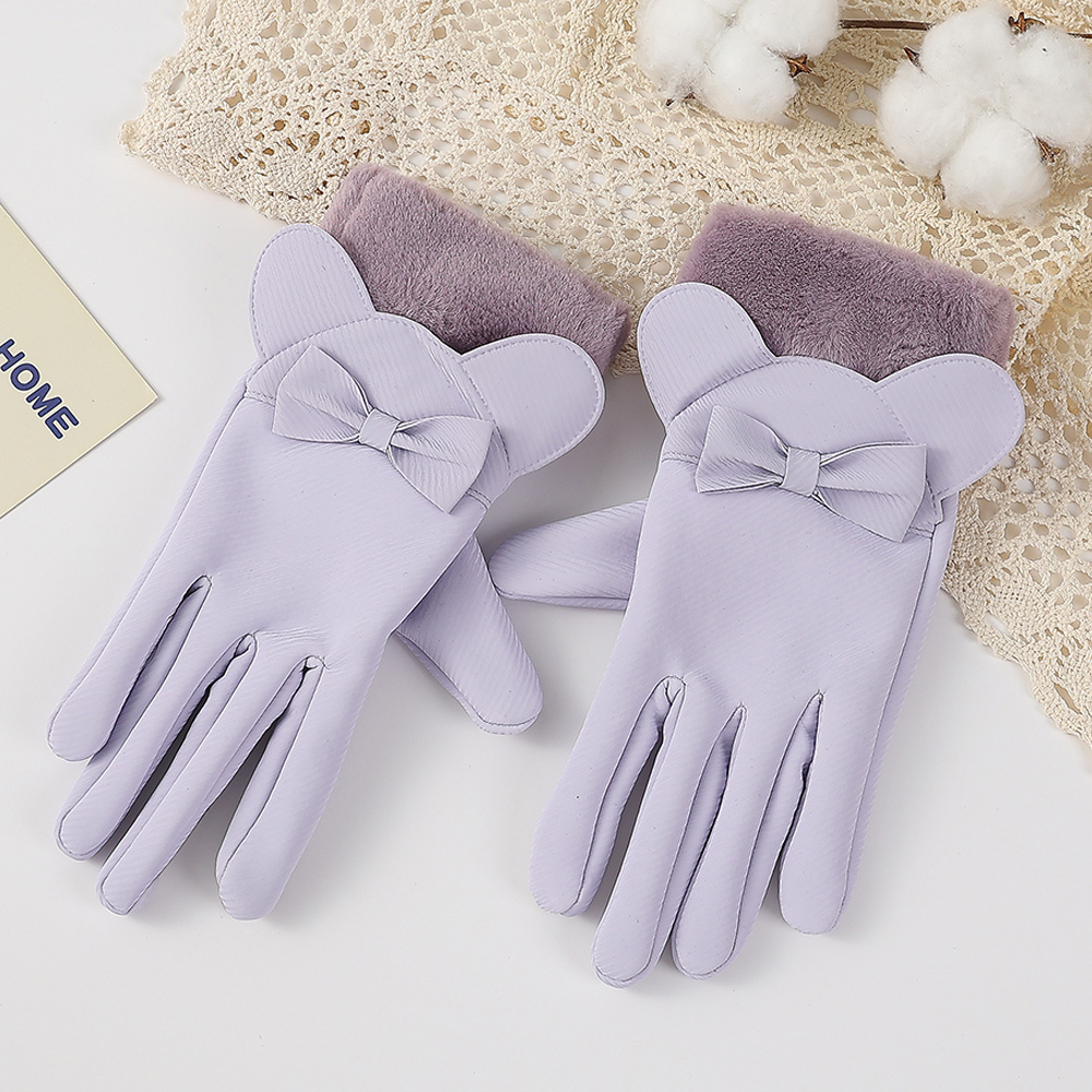 Women's Winter Warm Gloves Tou - Leather Driving Glove avis et prix