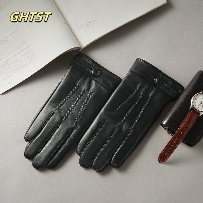 2025 New Men Winter Genuine Le - Leather Driving Glove avis et prix
