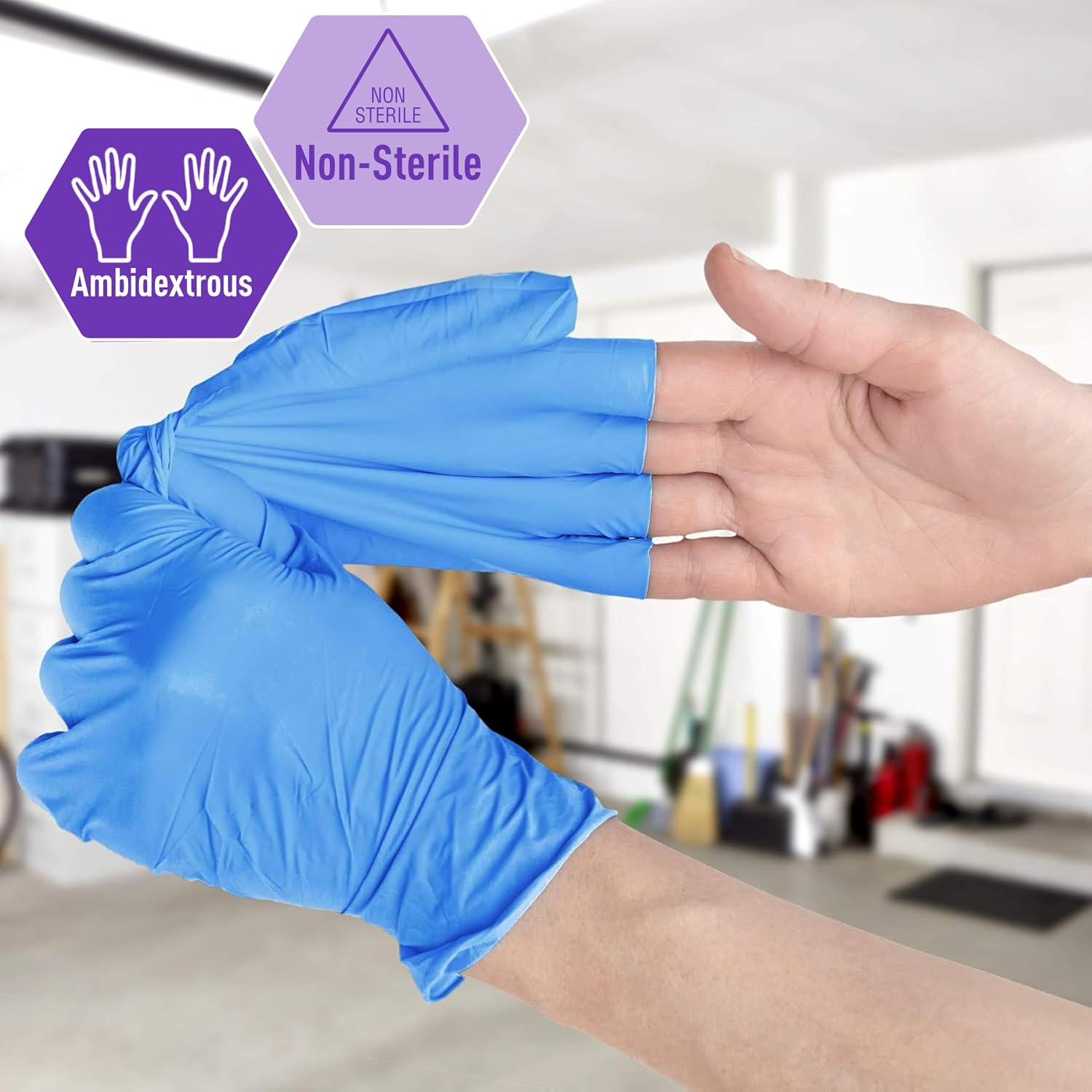 Disposable Nitrile Vinyl Blend - Exam Glove Nitrile avis et prix