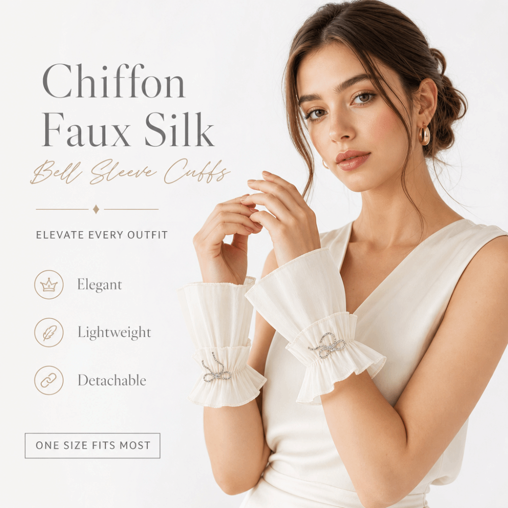 Ruched Pleated Detachable Cuff - Fingerless Glove Knit avis et prix