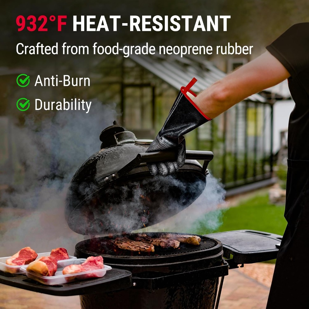 932°F Heat Resistant BBQ Glove - Heat Resistant Glove avis et prix
