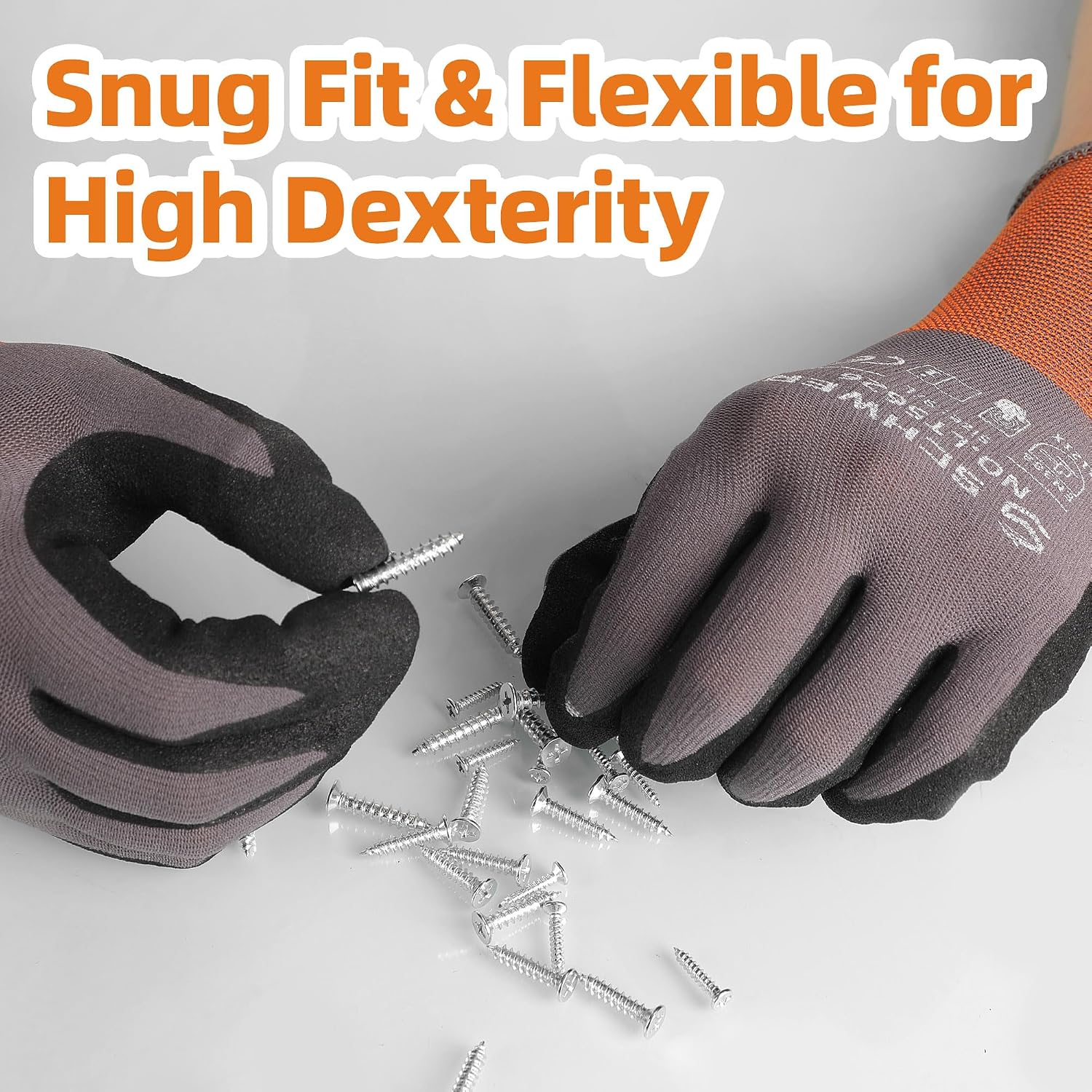 6 Pairs Heavy Duty Work Gloves - Cut Resistant Glove avis et prix