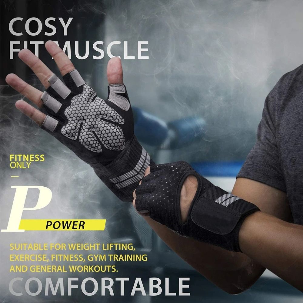 1Pair with Wrist Wrap Support  - Workout Glove Gym avis et prix