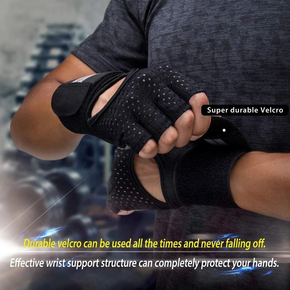 1Pair with Wrist Wrap Support  - Workout Glove Gym avis et prix