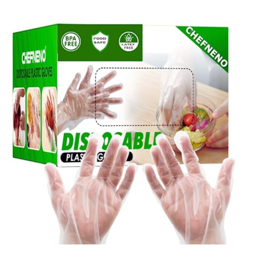 Disposable Food Prep Plastic G - Rubber Glove Cleaning avis et prix