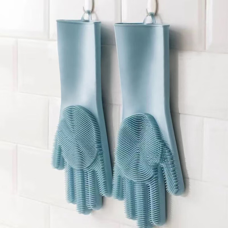 Silicone Dishwashing Gloves, M - Dish Glove Rubber avis et prix