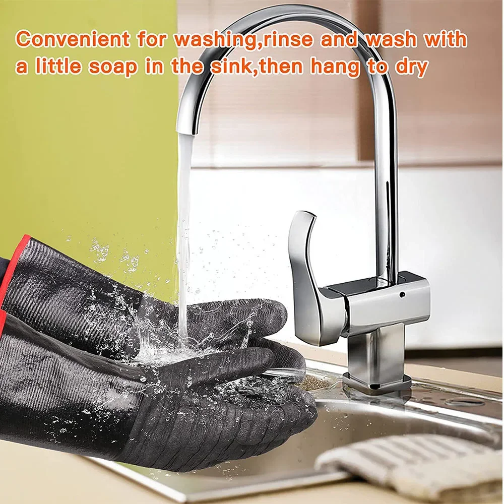 Silicone Oven Mitts, Non-Slip  - Oven Mitt Silicone avis et prix