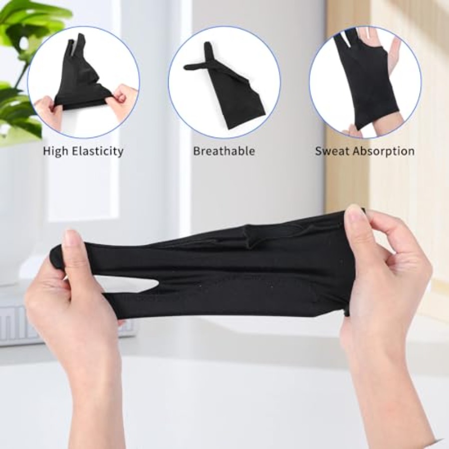 2 Pack Digital Drawing Glove R - Touchscreen Glove Capacitive avis et prix