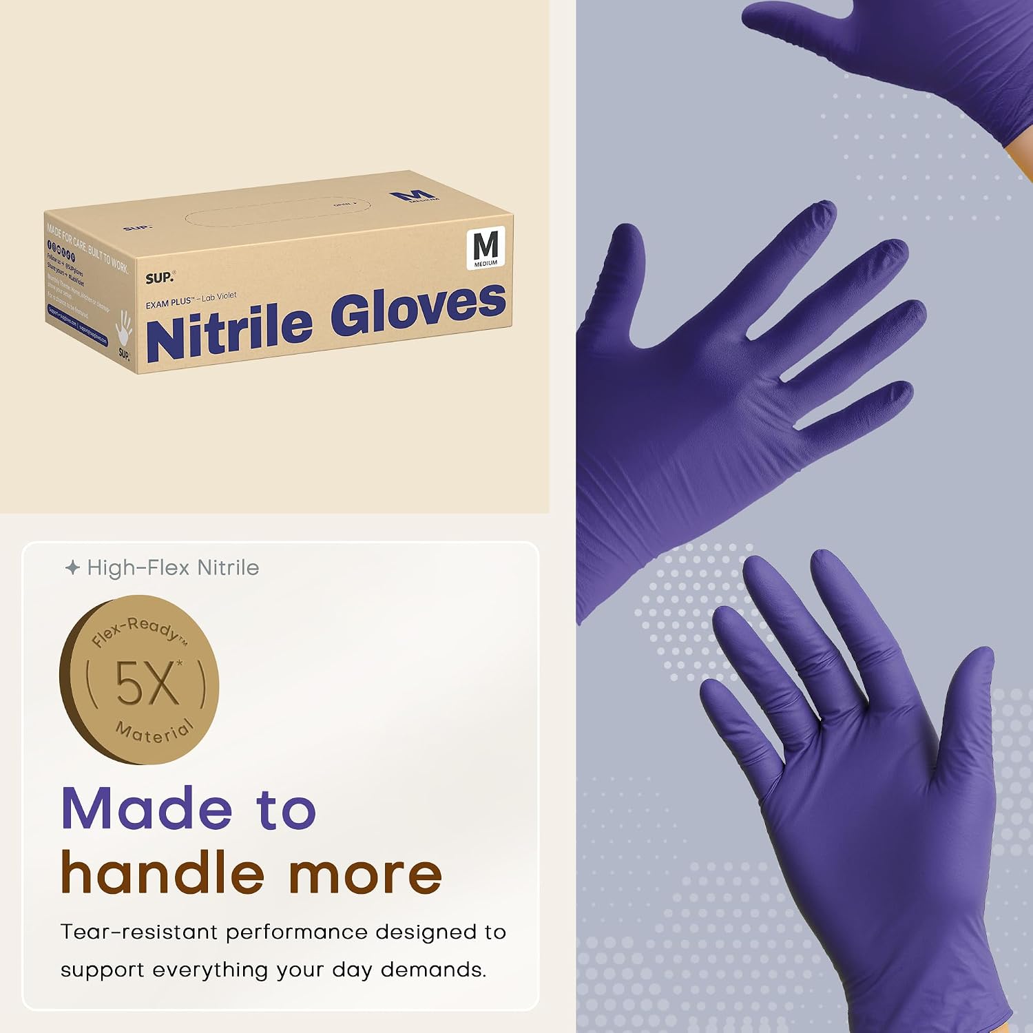 Disposable Nitrile Gloves 100/ - Rubber Glove Cleaning avis et prix
