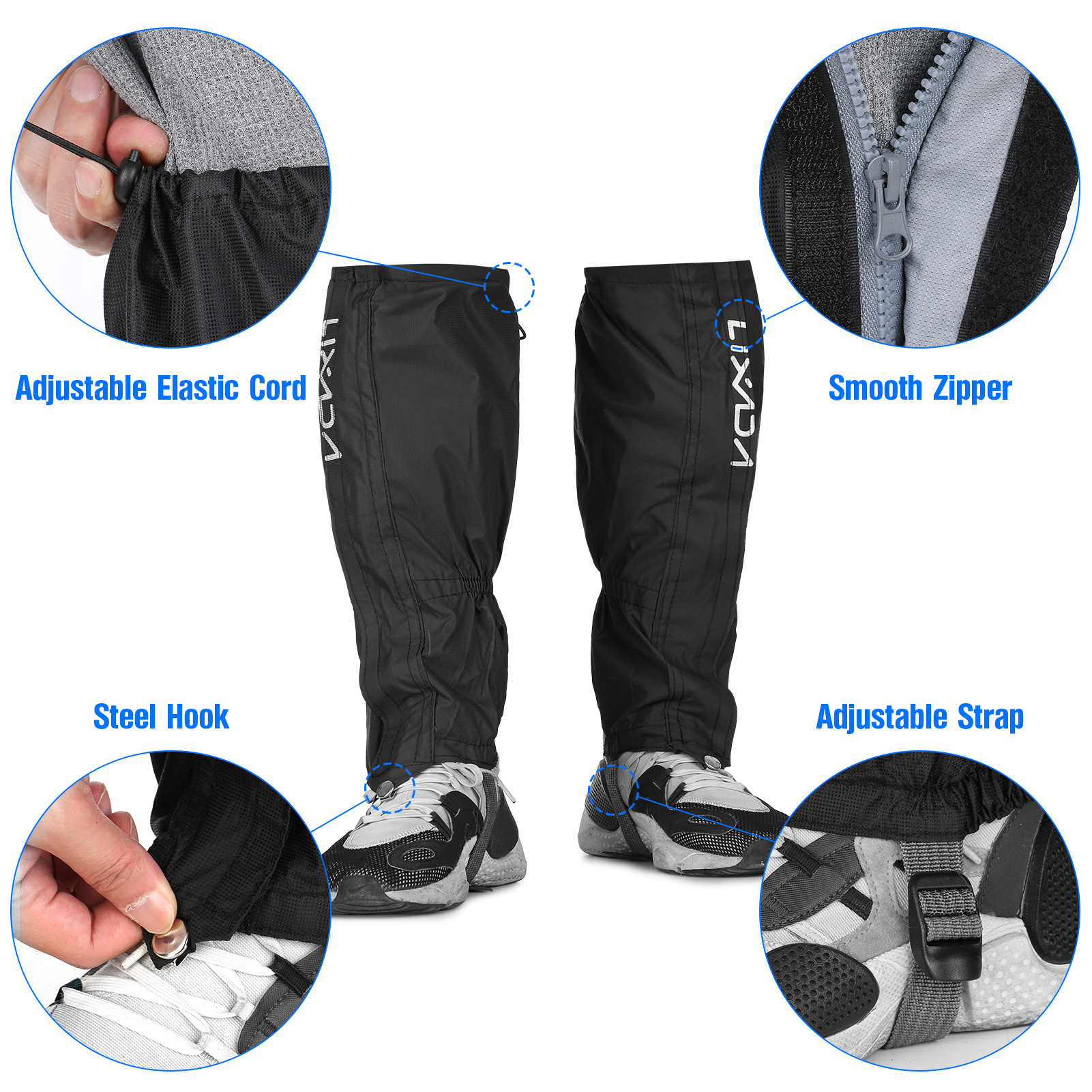 Lixada Gaiters Outdoor Skiing  - Gardening Glove Waterproof avis et prix