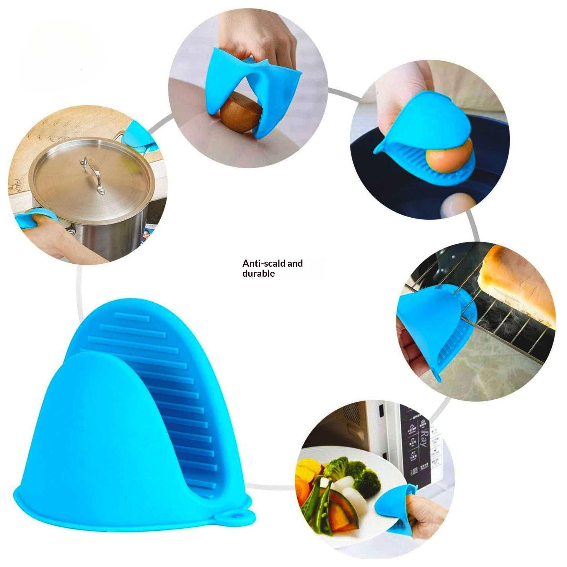 Silicone Anti-heat Gloves for  - Oven Mitt Silicone avis et prix