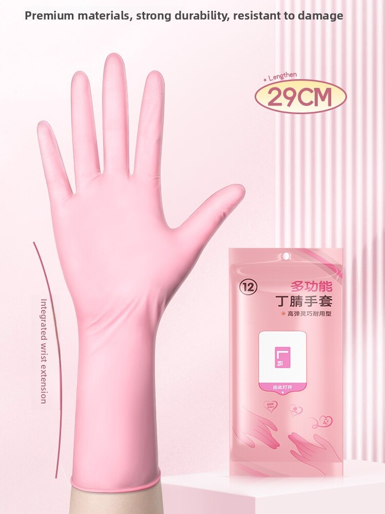 Durable Nitrile Gloves Waterpr - Rubber Glove Cleaning avis et prix