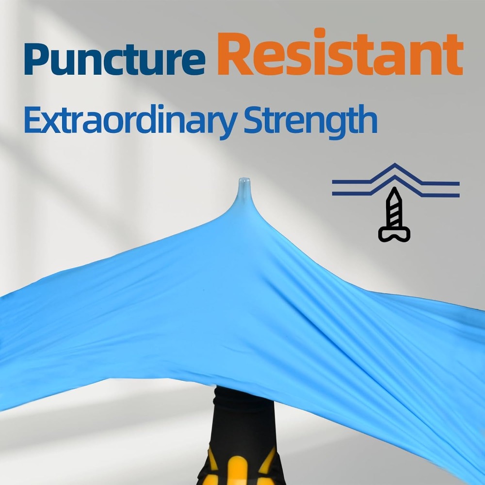Blue Nitrile Exam Gloves, 3.5  - Exam Glove Nitrile avis et prix