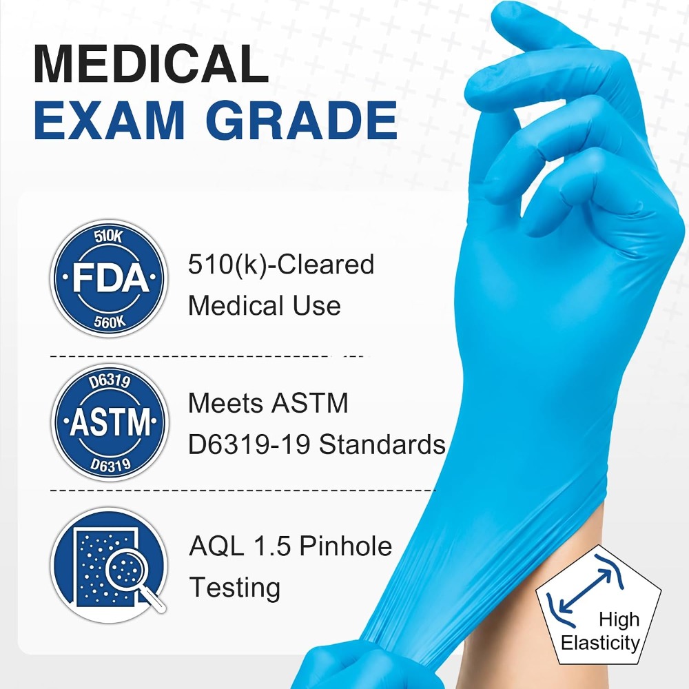 Nitrile Exam Gloves, Powder-Fr - Exam Glove Nitrile avis et prix