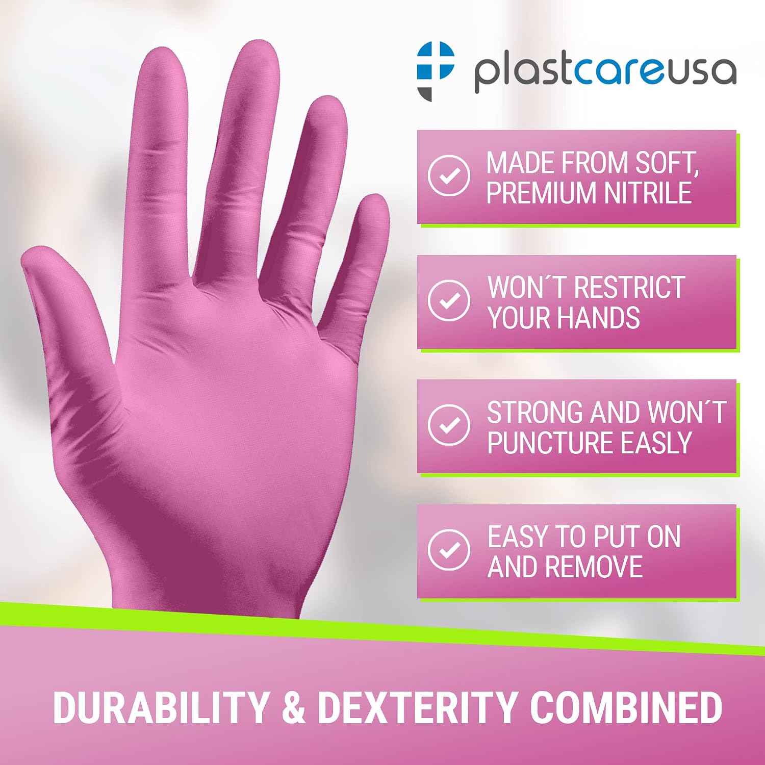 100 Nitrile Exam Gloves 3.5 Mi - Exam Glove Nitrile avis et prix