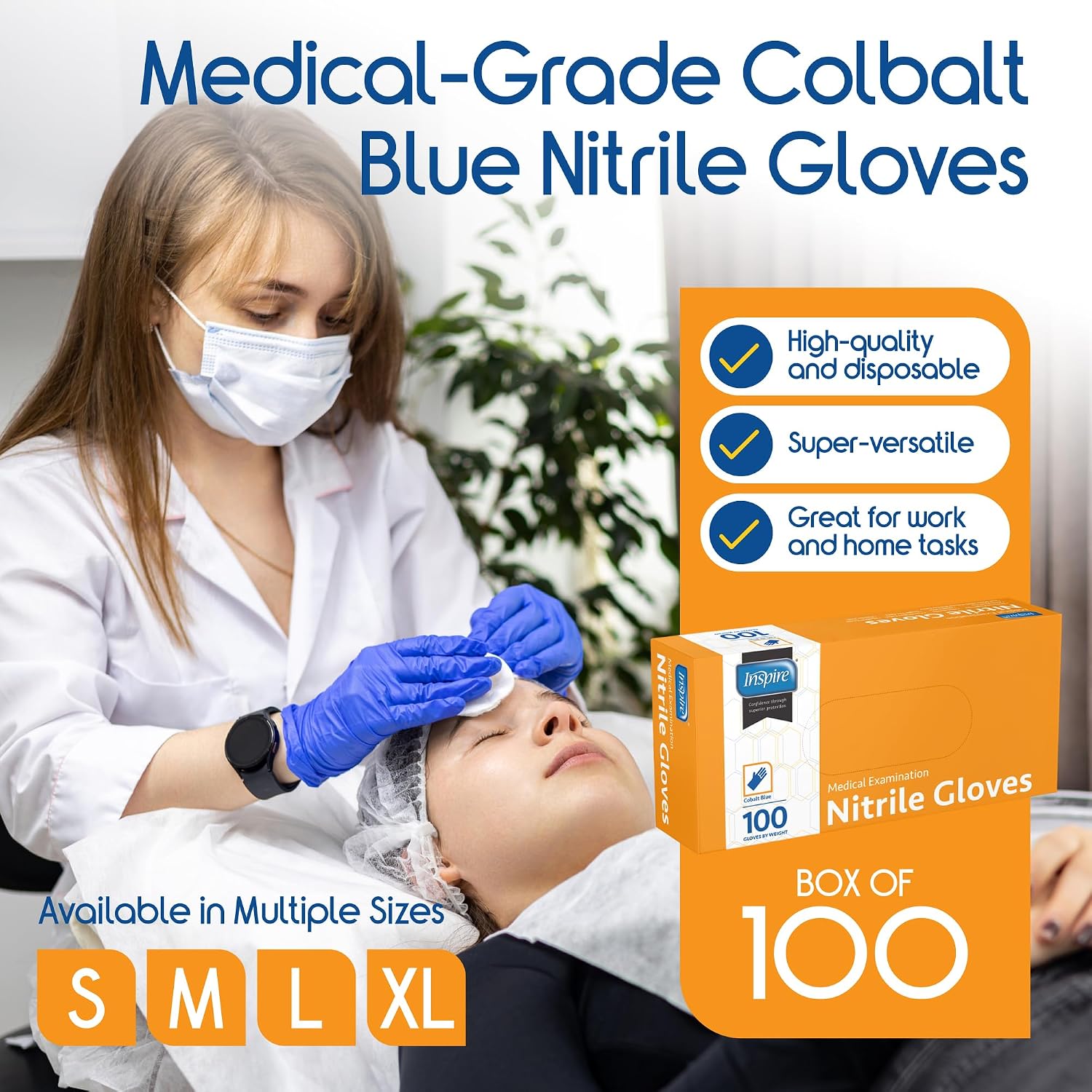 Cobalt Blue Nitrile Disposable - Exam Glove Nitrile avis et prix