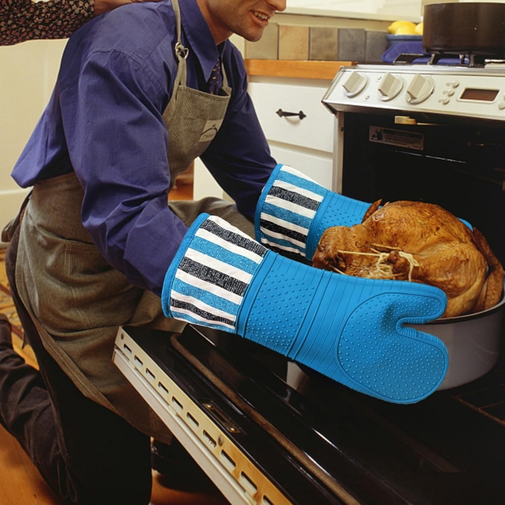 550°F Heat Resistant Oven Mitt - Oven Mitt Silicone avis et prix