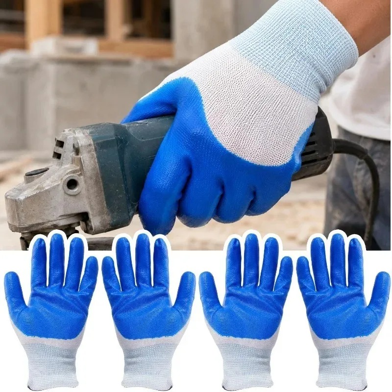 Blue Latex Rubber Nitrile Work - Nitrile Mechanic Glove avis et prix