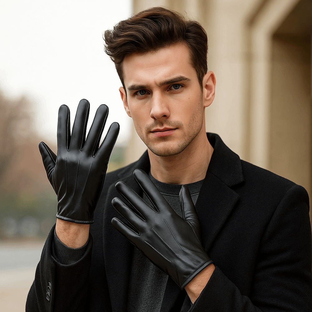 Fashion Black Driving Gloves P - Leather Driving Glove avis et prix