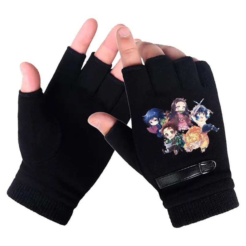 Anime Demon Slayer Student Hal - Fingerless Glove Knit avis et prix