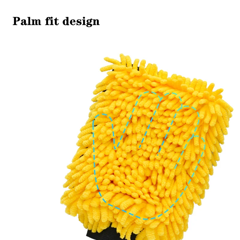 Large Microfiber Car Wash Mitt - Gardening Glove Waterproof avis et prix