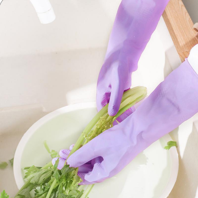 1Pair Latex Household Cleaning - Dish Glove Rubber avis et prix
