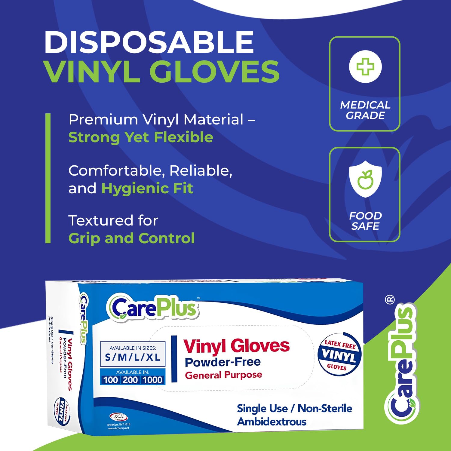 Vinyl Gloves Large 100 Count H - Rubber Glove Cleaning avis et prix