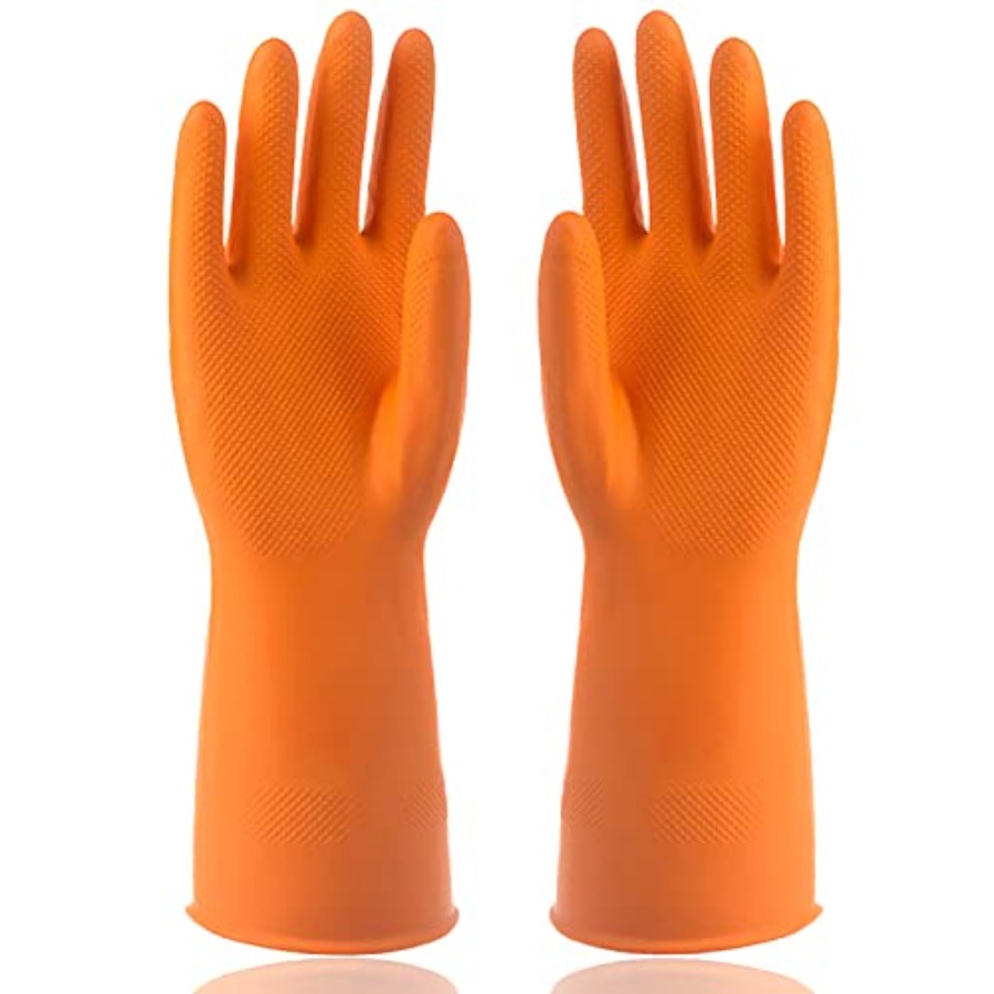 1 Pairs Rubber Gloves Dishwash - Dish Glove Rubber avis et prix