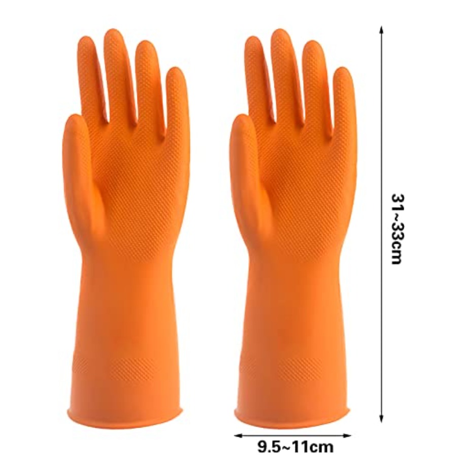 1 Pairs Rubber Gloves Dishwash - Dish Glove Rubber avis et prix