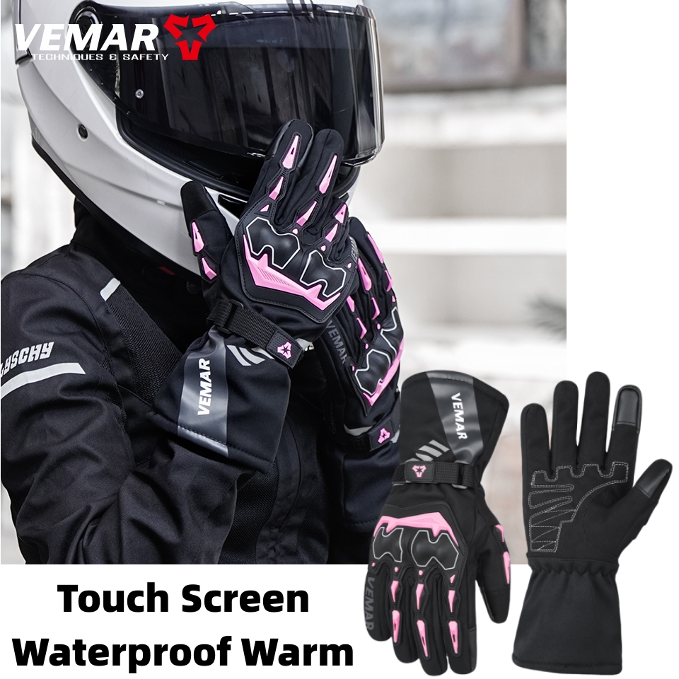 VE-01 Waterproof Winter Motorc - Winter Glove Insulated avis et prix