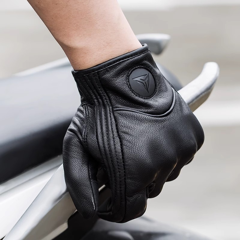Men Women All Seasons Motorcyc - Leather Driving Glove avis et prix