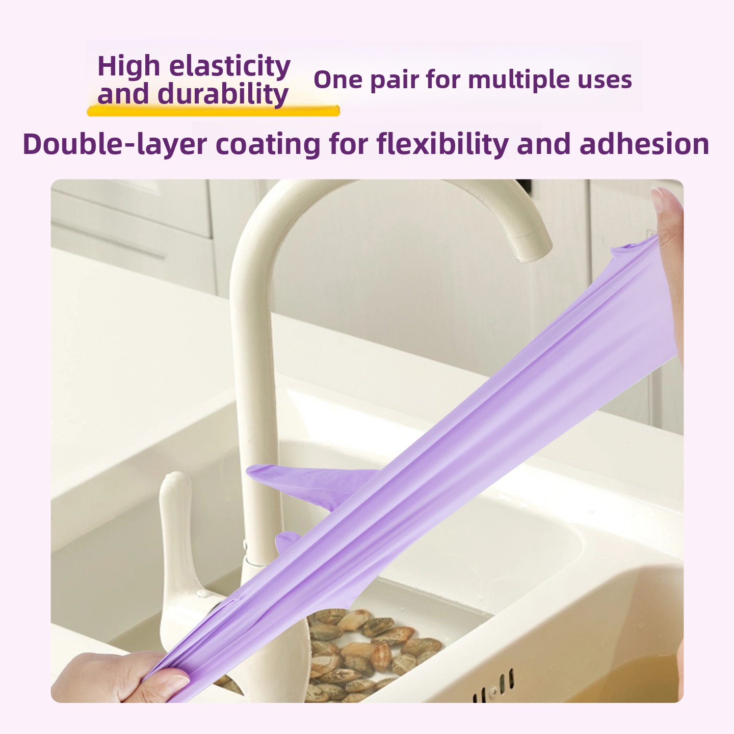 Disposable Nitrile Gloves Long - Dish Glove Rubber avis et prix