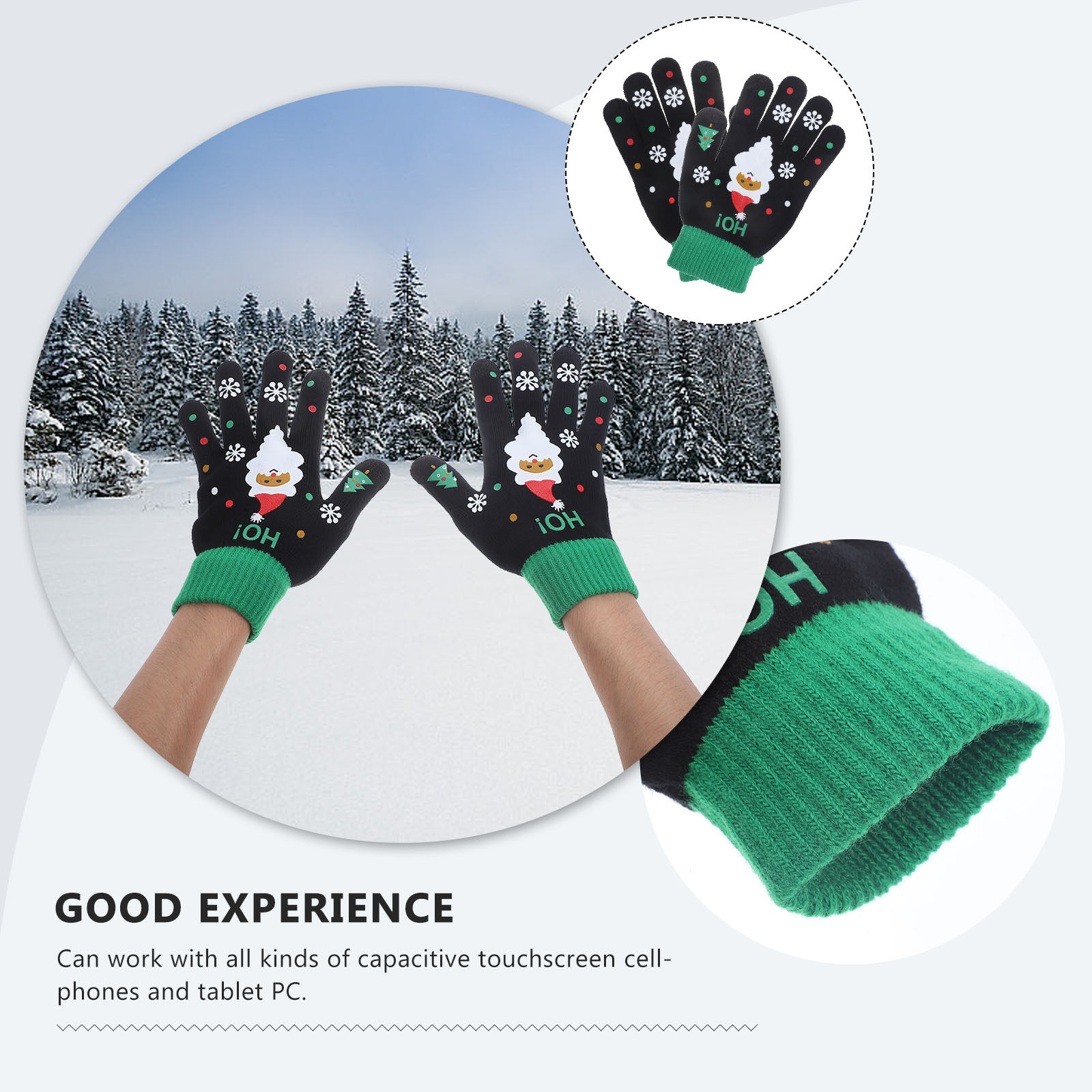 1Pair Women Warm Touchscreen G - Touchscreen Glove Capacitive avis et prix