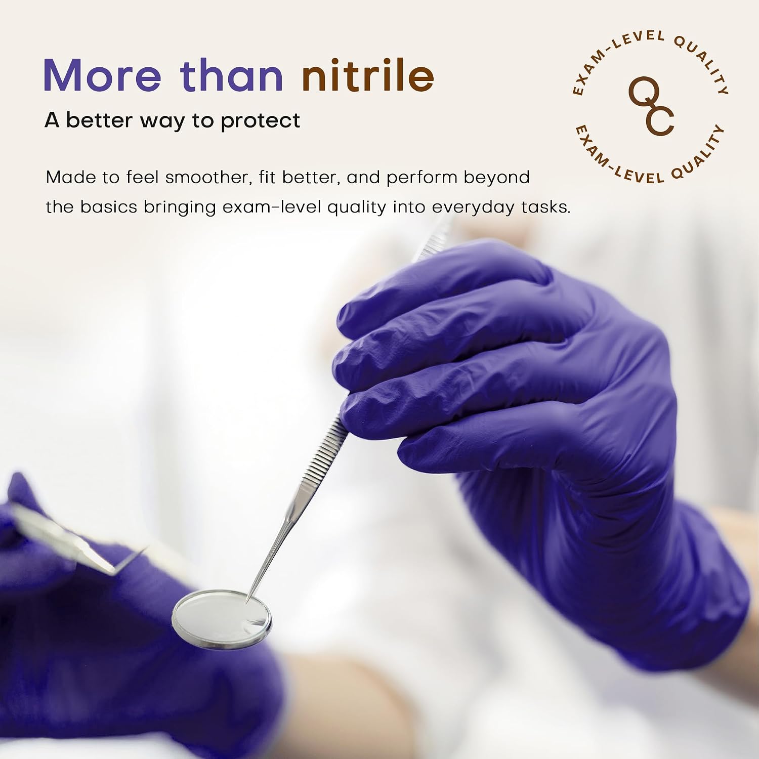 Nitrile Exam Gloves with Textu - Exam Glove Nitrile avis et prix