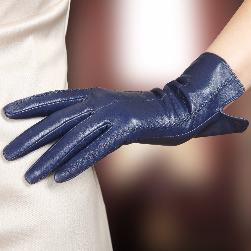 Real Leather Gloves Female Hig - Leather Driving Glove avis et prix