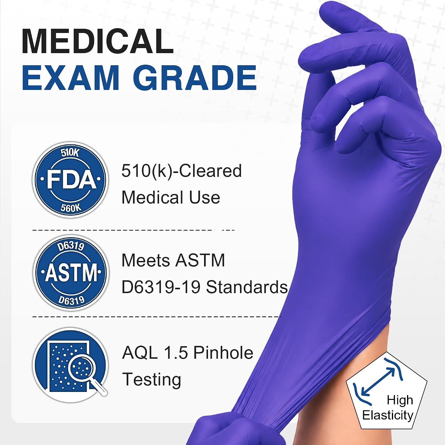 Dark Blue Disposable Nitrile G - Rubber Glove Cleaning avis et prix
