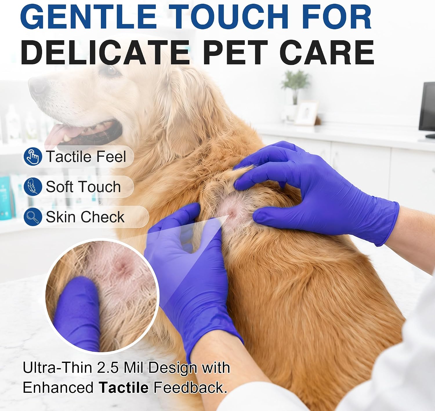 Dark Blue Disposable Nitrile G - Rubber Glove Cleaning avis et prix