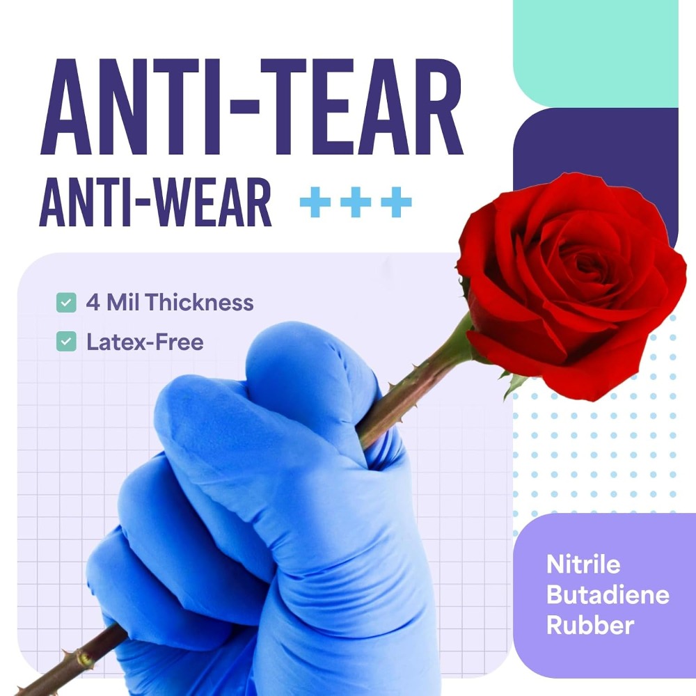 Nitrile Exam Gloves, 200ct - M - Exam Glove Nitrile avis et prix