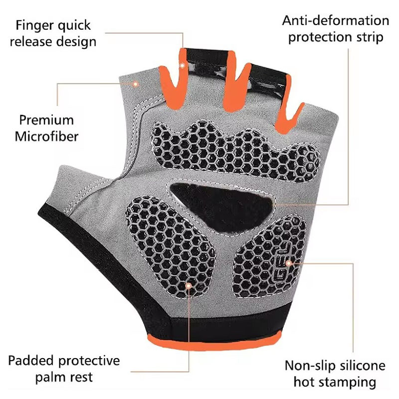 Breathable Anti-Slip Half Fing - Workout Glove Gym avis et prix
