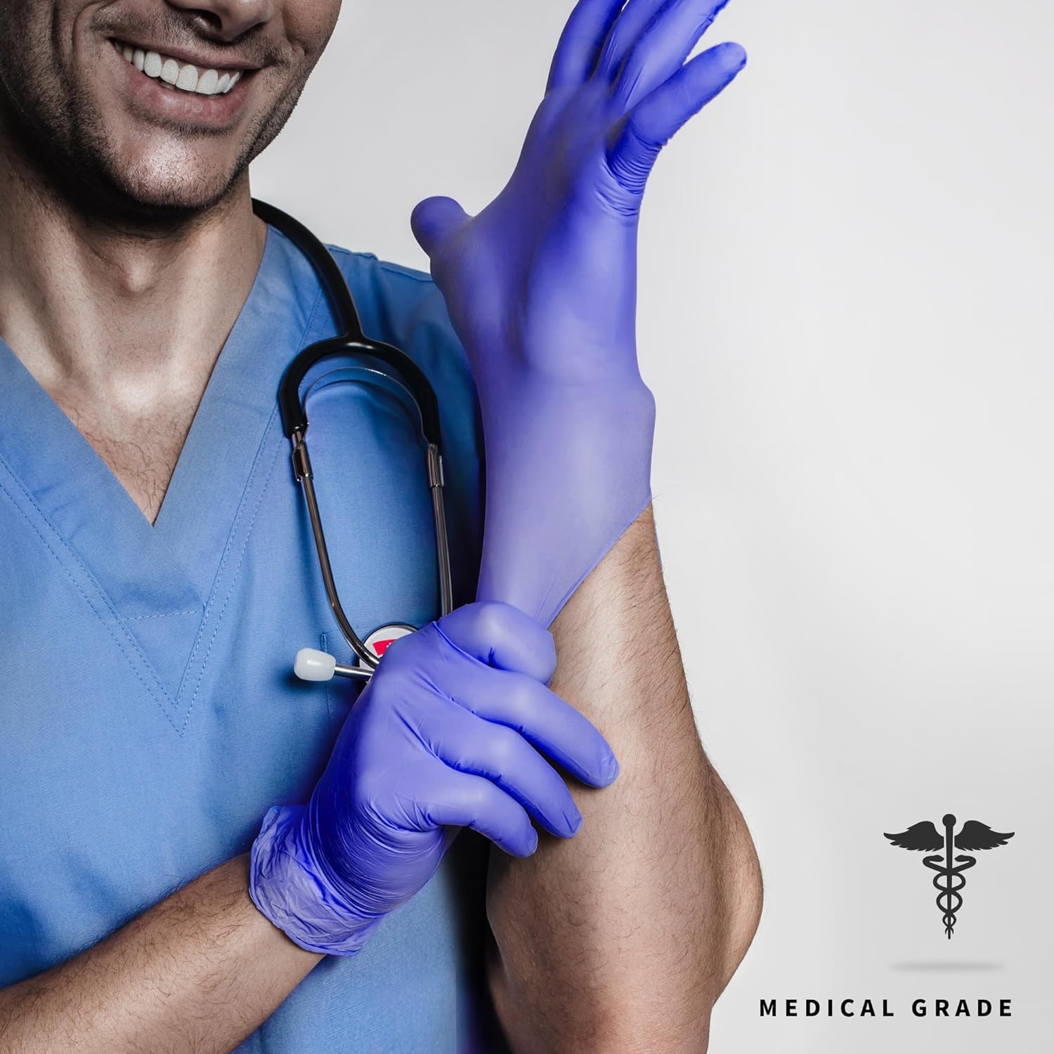 4 Mil Nitrile Exam Gloves, Pow - Exam Glove Nitrile avis et prix