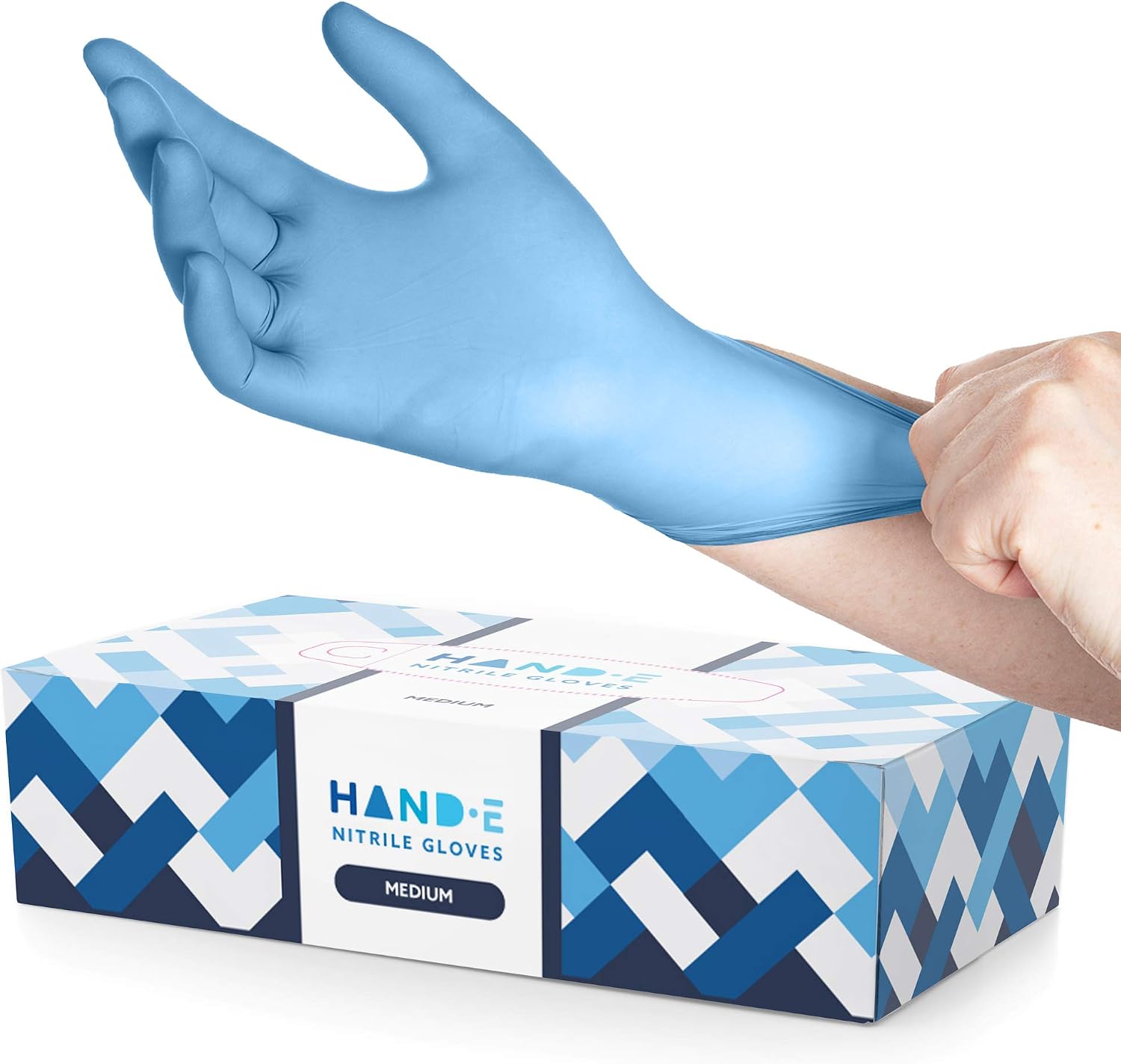 Blue Nitrile Disposable Gloves - Rubber Glove Cleaning avis et prix