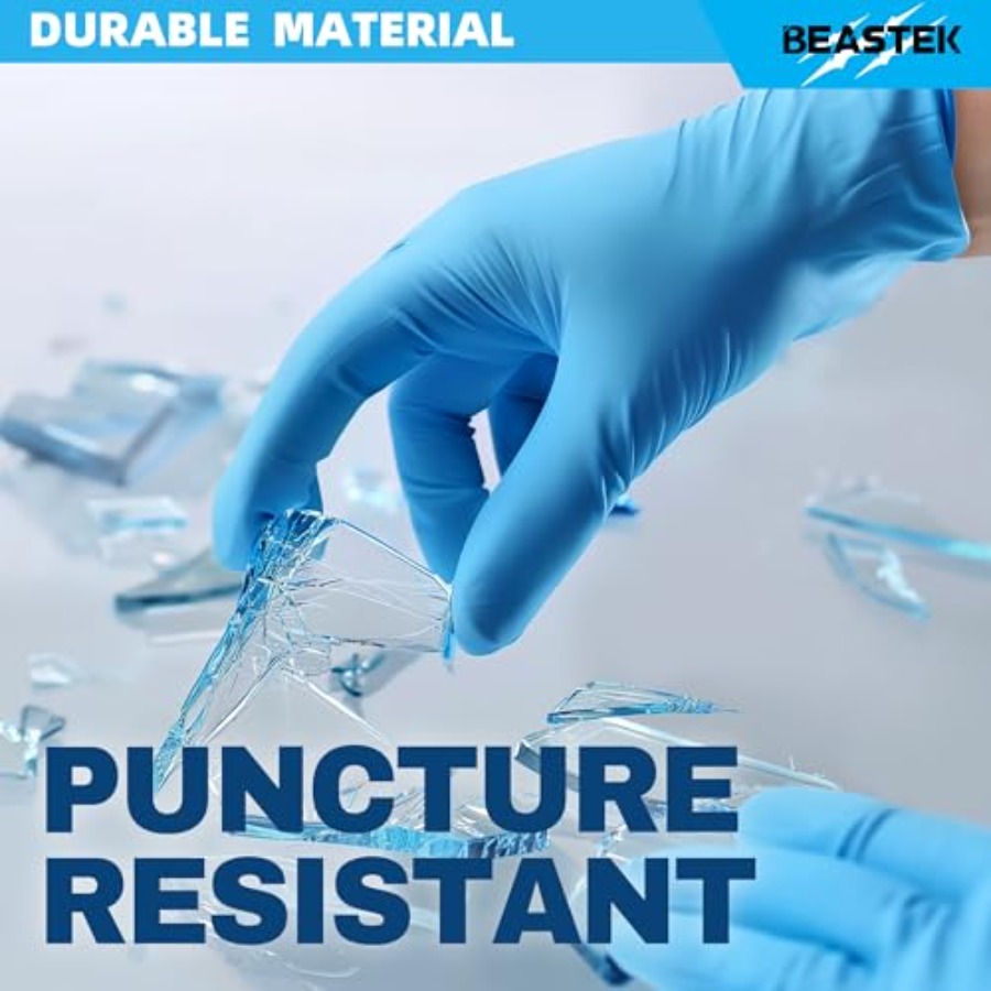 Beastek Blue Nitrile Exam Glov - Exam Glove Nitrile avis et prix