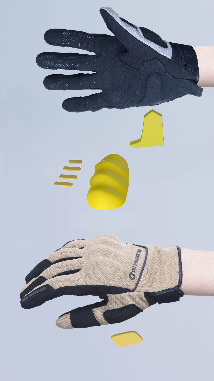 CC PROTECTORS G101 Motorcycle  - Motorcycle Glove Knuckle avis et prix